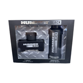 Hummer Black Gift Set (NO BOX) - 125ML EDT Spray + 200ML Deodorizing Body Spray (Men)